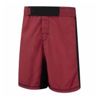 Athlete wearing MMA shorts during a sparring session.