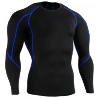 MMA Rash Guard during intense training session